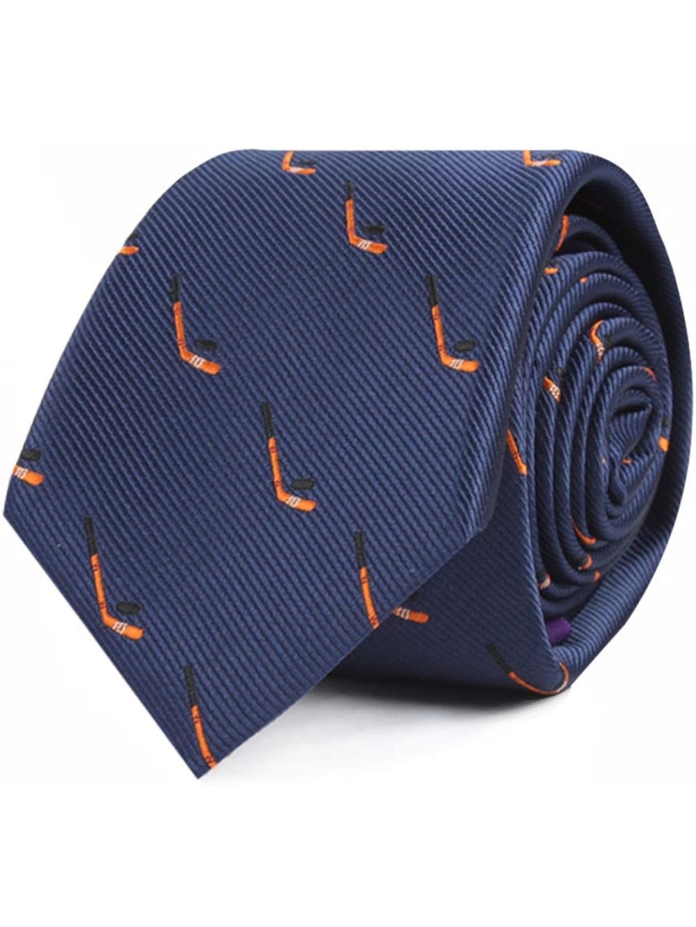 AUSCUFFLINKS Ice Hockey Tie for Him | Bday, Work, Celebration for Guys NWT